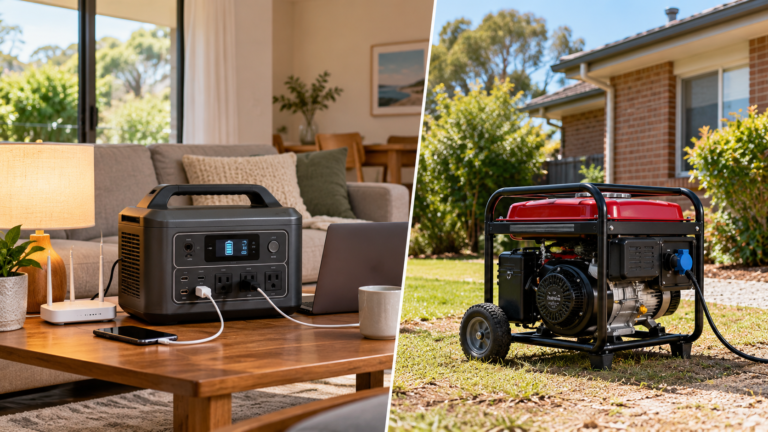 portable power station vs generator